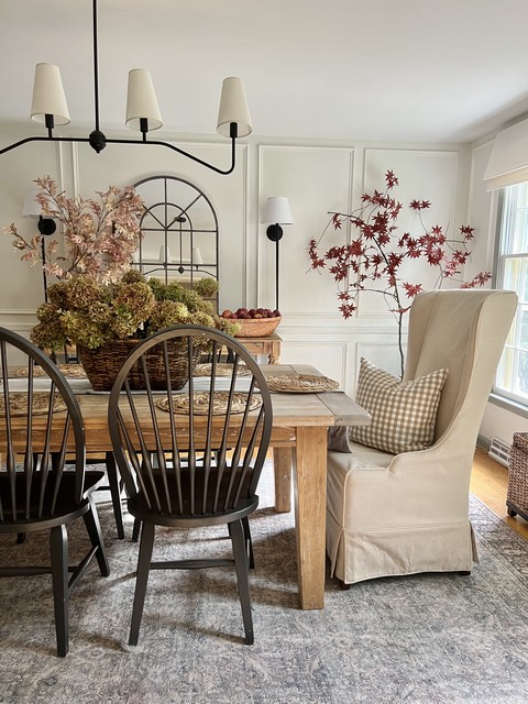 Becall Linen Dining Chair- MCR4501L-Dining Room
